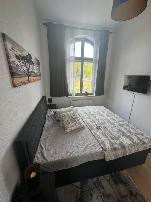 Apartment Mit Parkplatz Und Wifi Magdeburg Bagian luar foto